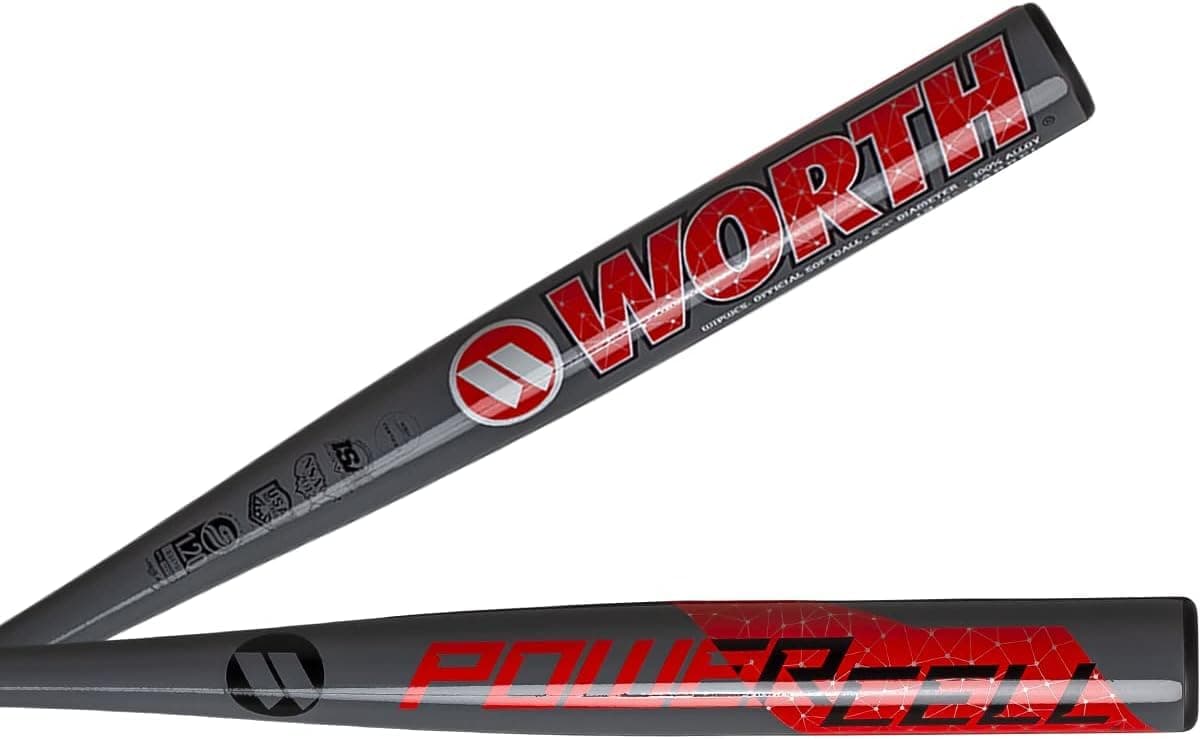 Worth | POWERCELL | Balanced | All-Association Slowpitch Softball Bat | Multiple Styles