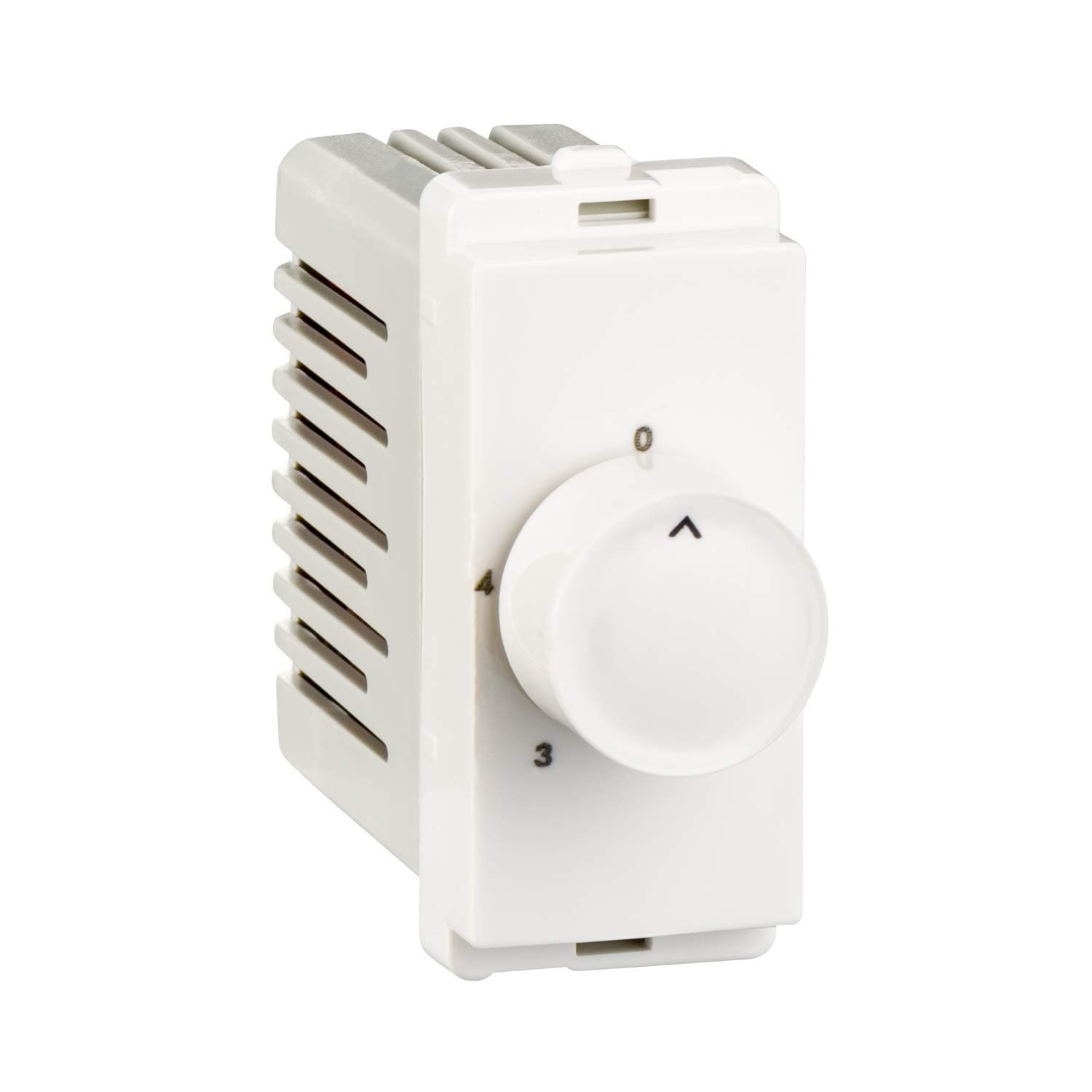 P3100 P3100 Plastic 1 Module Step Type Fan Regulator (White)