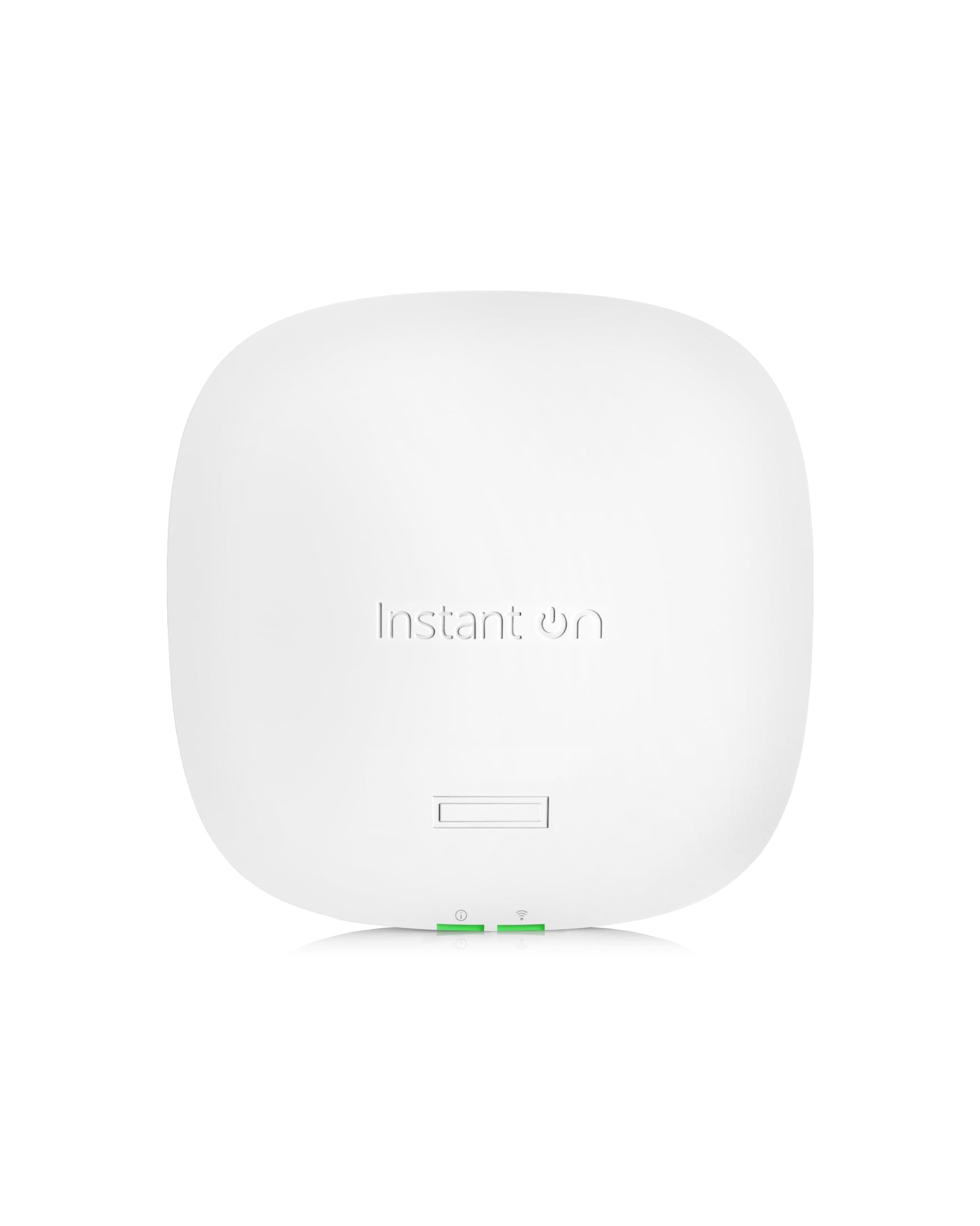 HPE Networking Instant On Access Point AP25 4x4 WiFi 6 Indoor Wireless Access Point | Power Source Not Included | US Model (R9B27A)