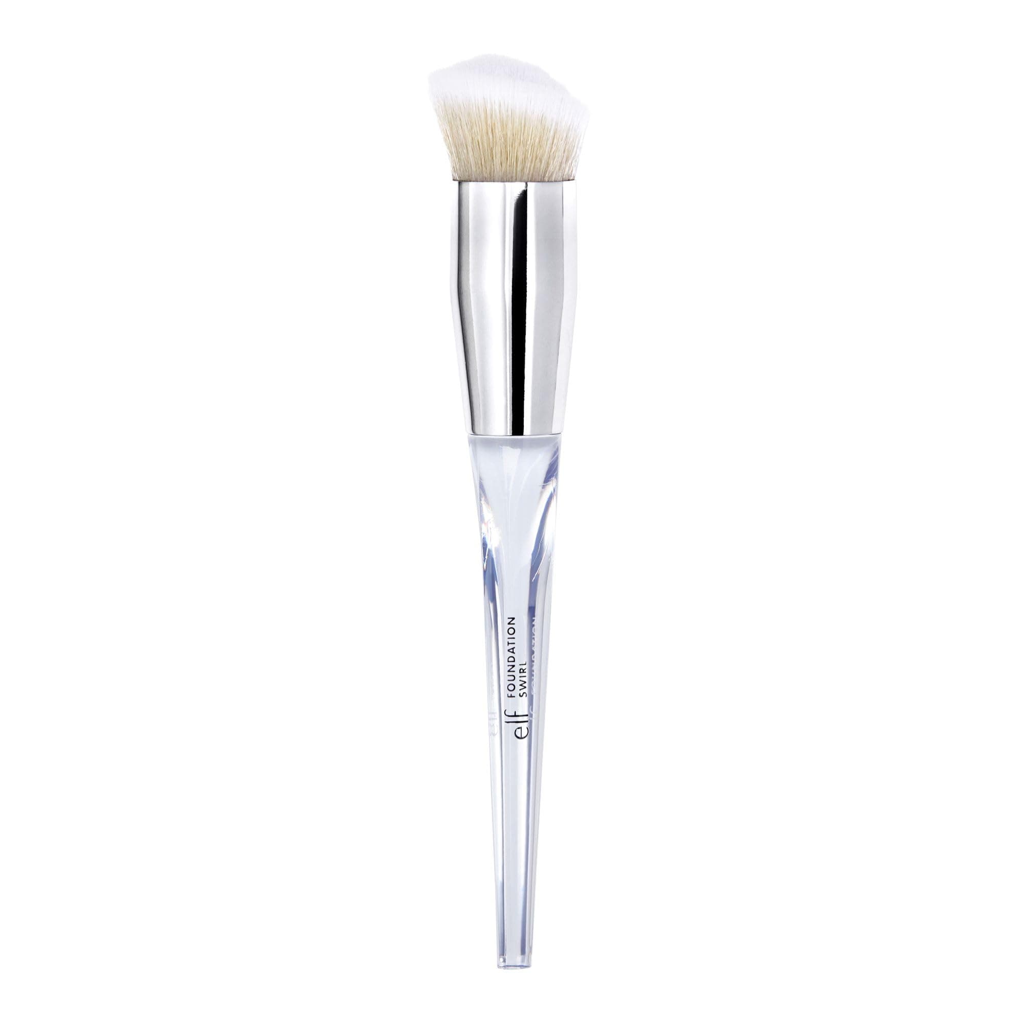 Precision Swirl Foundation Brush, Blends Liquid Foundation Smoothly onto Skin, Triangular Handle for Ultimate Control, Vegan & Cruelty-Free