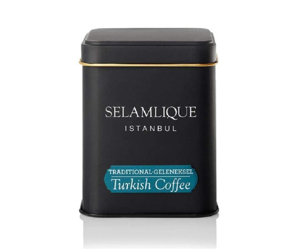 Selamlique Istanbul Traditional Turkish coffee Medium Roast Plain 4.40 oz ultra fine ground