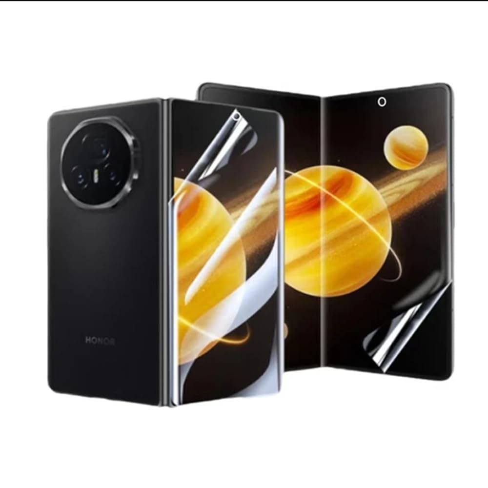 2pcs High Sensitive Hydrogel film for Honor Magic V2 5G 7.92" Transparent Soft TPU Screen Protector Self-Healing, Ultra-Thin, Explosion-Proof, Fingerprint Unlock