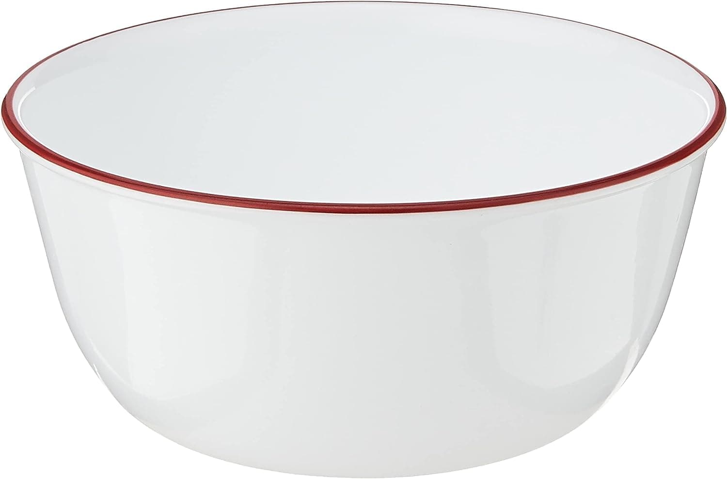 Corelle Vitrelle 6-Piece Soup/Cereal Bowl Set, Triple Layer Glass and Chip Resistant, 16-Oz Lightweight Round Bowls, Portofino