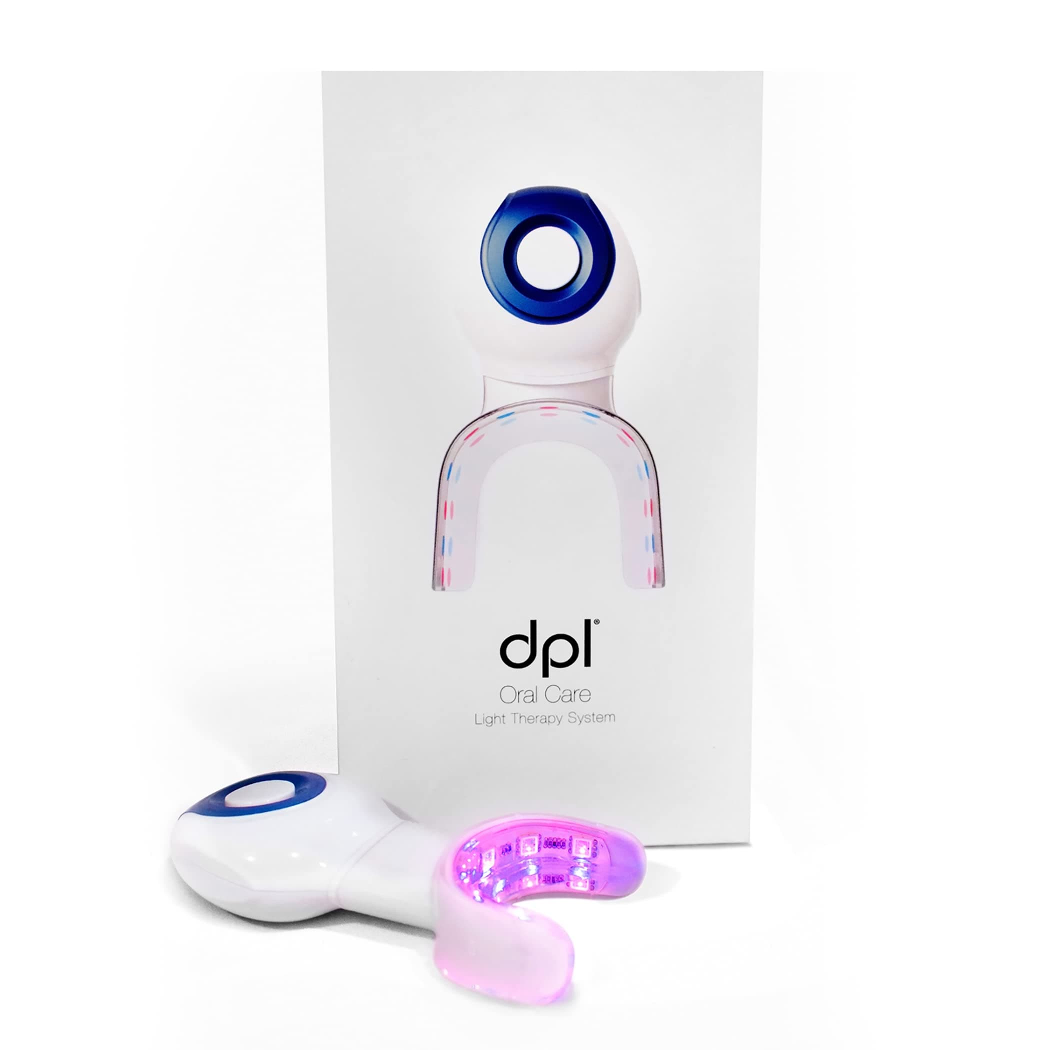 dpl Oral Care Light Therapy System, Blue Light Supports Gum Health and Teeth Whitening