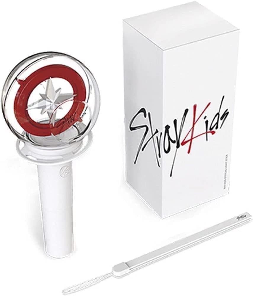 Straykids Lightstick, Cheering Lights for Concert Light Sticks with Bluetooth Function with Merch Bracelets and 55 Photocards