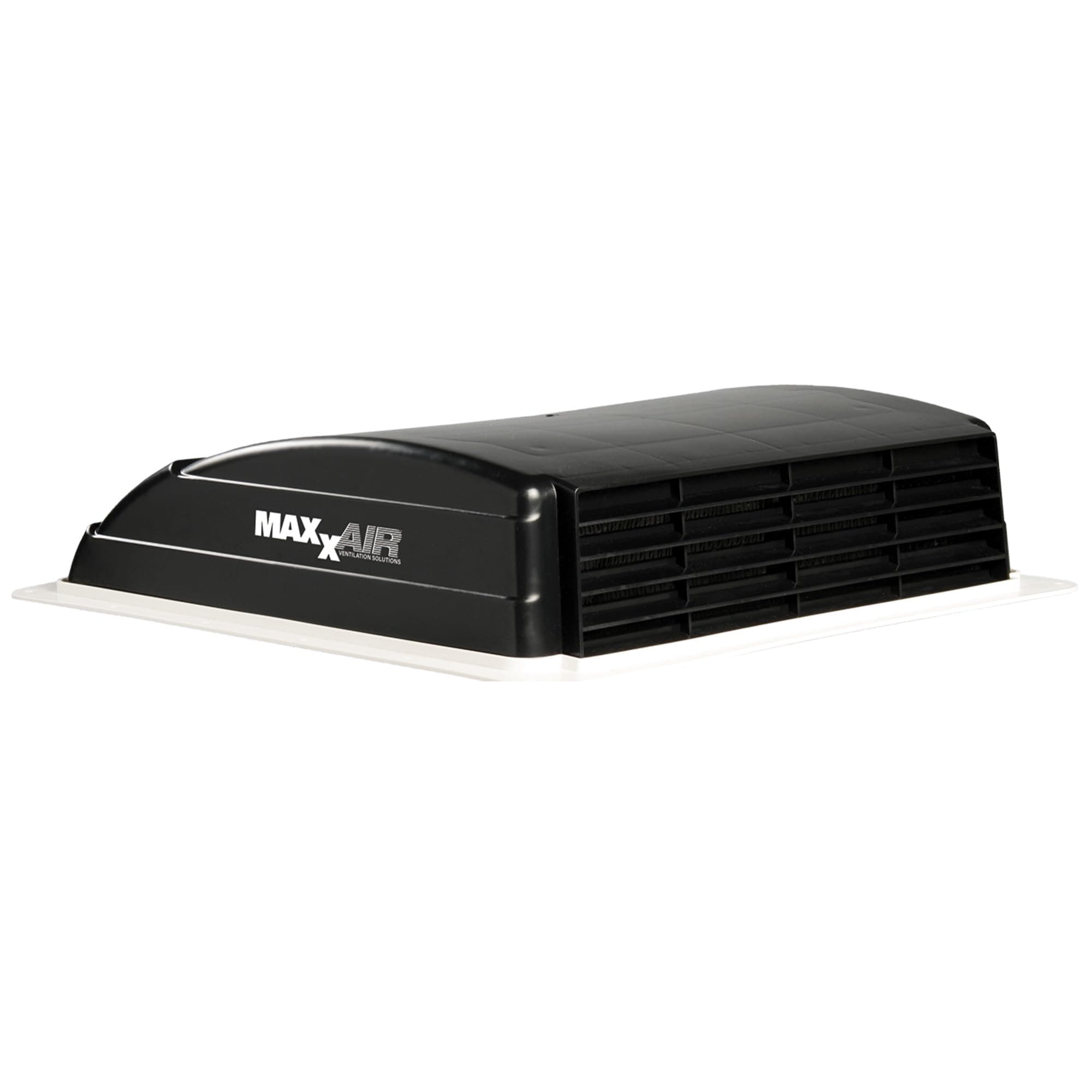 Maxxfan Mini Plus Vent 6"" Single Speed Exhaust Fan - Quiet and Energy Efficient RV Ventilation & Lighting, Black (00-03851)