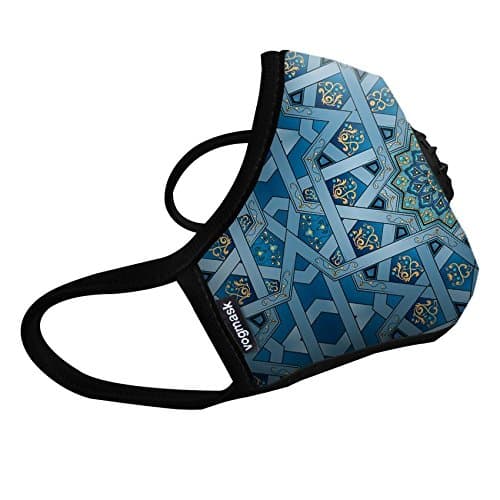 Vogmask Premier Filtering Mask | VMCV | Protection from Microscopic Particles | Reusable | Sizes S-XL (Large, Chakra)