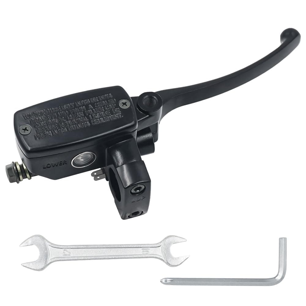 Triumilynn Right 1" 25mm Brake Master Cylinder Motorcycle Replacement for Hon-da Shadow Goldwing Magna VTX, Ya-maha Road Star V-Star, Su-zuki Intruder Savage, Kawa-saki Vulcan