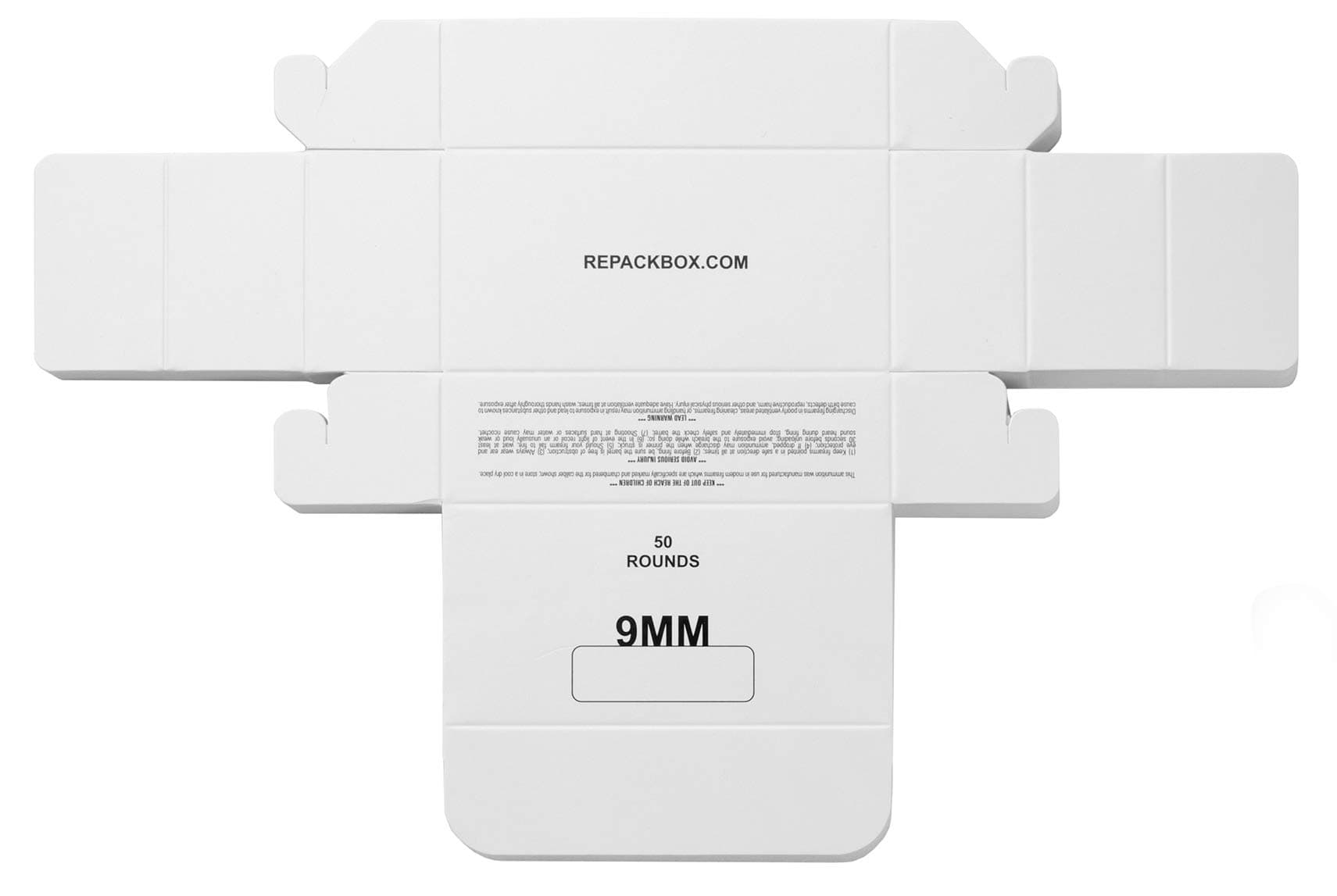 9MM 3 Samples NATO Approved - Military Cardboard 9MM Ammo Box Holds 50 Rounds - Packs 150