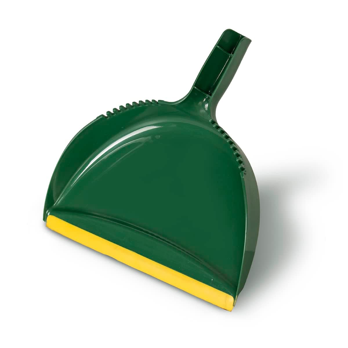 Pine-Sol Jumbo Dustpan, 13.2” | Heavy Duty Dust Pan with Rubber Edge | Clip-On Design Attaches to Standard Broom Sticks