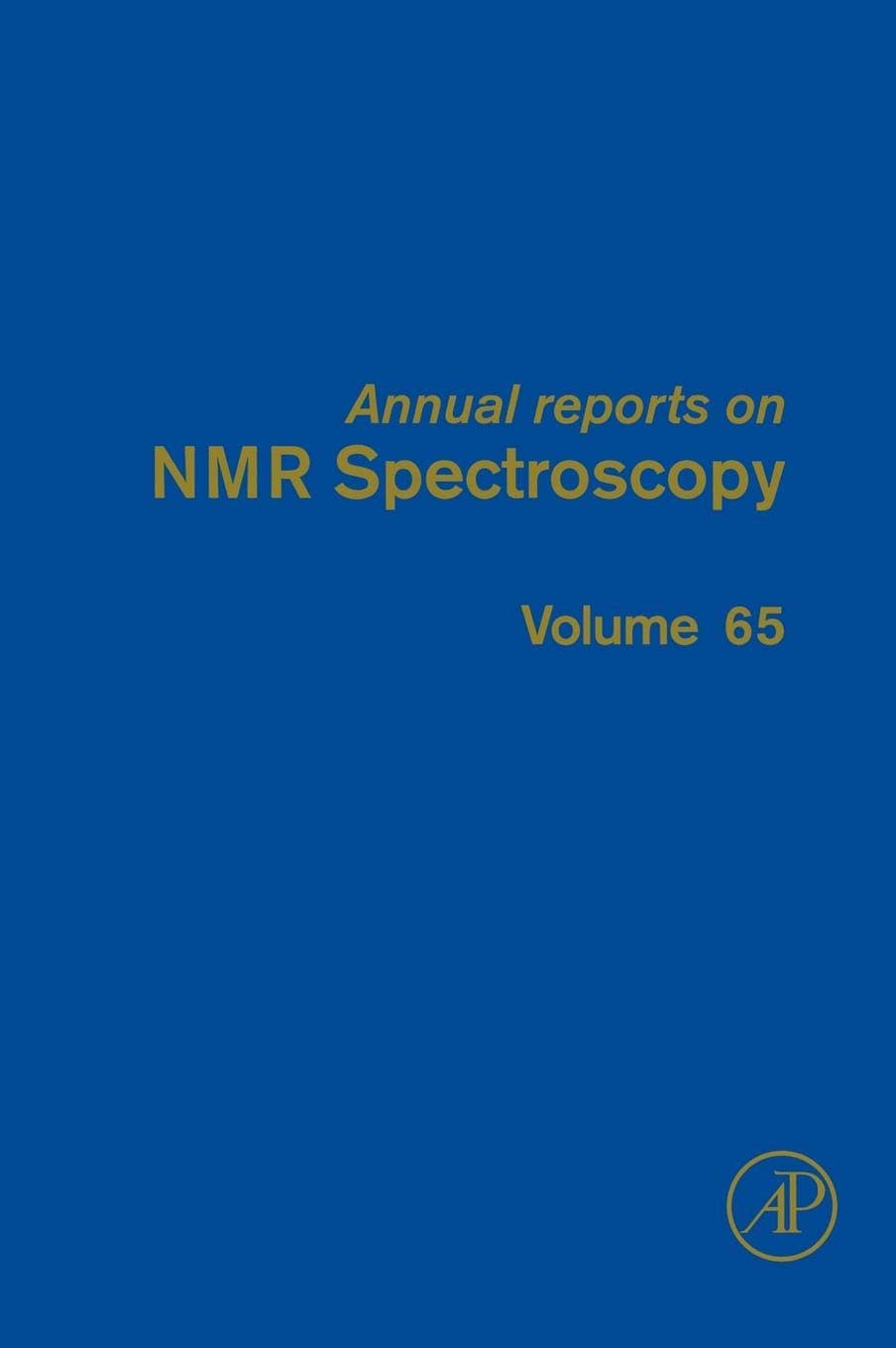 Annual Reports on NMR Spectroscopy (Volume 65)