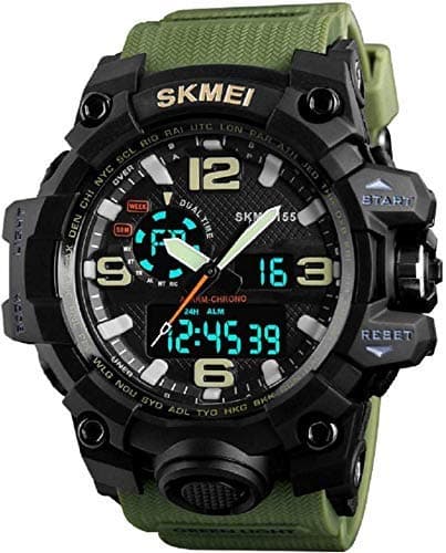 Analog-Digital Men's & Boy's Watch (Multicoloured Dial, Multicolored Strap)