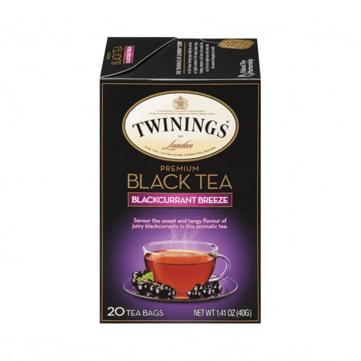 Tea Black Tea - Blackcurrant Breeze - 20 Bags