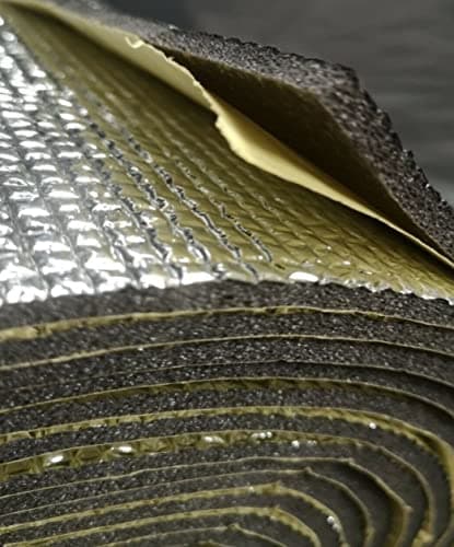 7mm Thick- UltraTherm Foil-Faced Insulation Foam – Car/Camper/Van/Caravan - Multi Option Lengths… (10m)