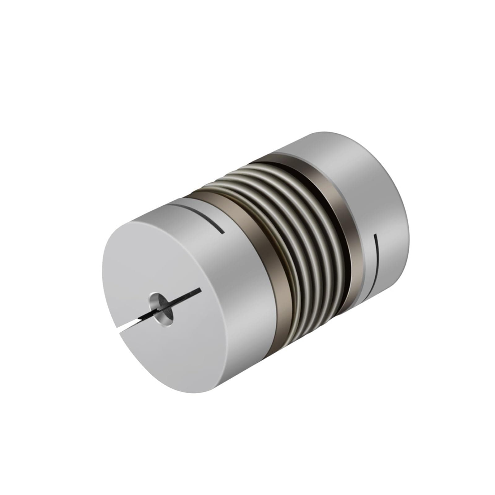 Corrugated Coupling D80L103 22/24/26/28/30/32/34/36/38/40/42 Aluminium Alloy For Stepper Motor Coupler Shaft Couplings 1Pcs(36x36)