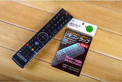 5 pcs Heat Shrink Remote Cover Set, TV Remote Protector, AC Remote Control Protective Cover Protector