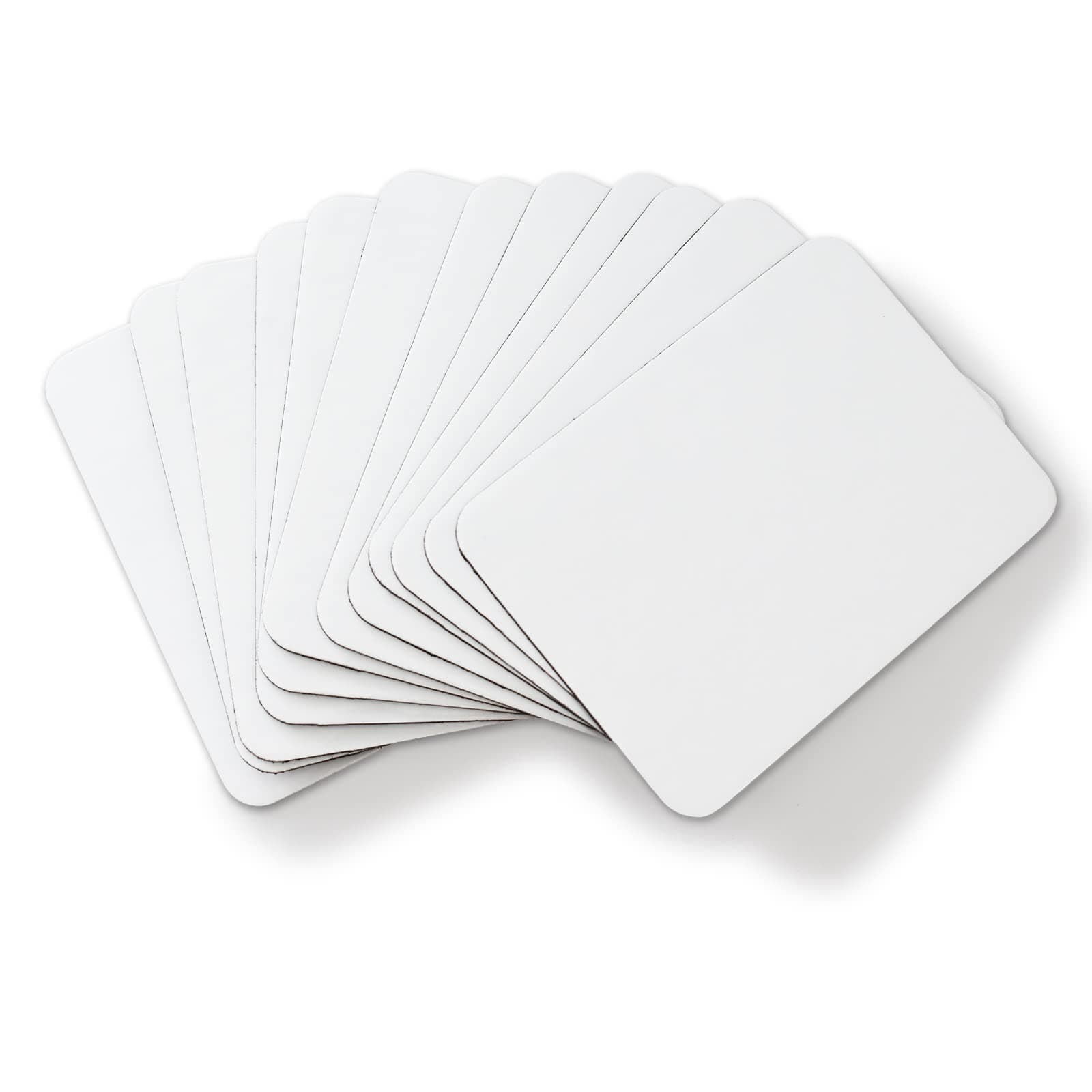 25 pcs Sublimation Blank DIY Customize Fridge Magnets Refrigerator Sticker Sublimation Blank Sublimation Refrigerator Sticker (Rectangle)