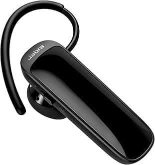 JabraTalk 25 SE Mono Bluetooth Headset – Wireless Single Ear Headset with Built-in Microphone, Media Streaming, up to 9 Hours Talk Time, Black