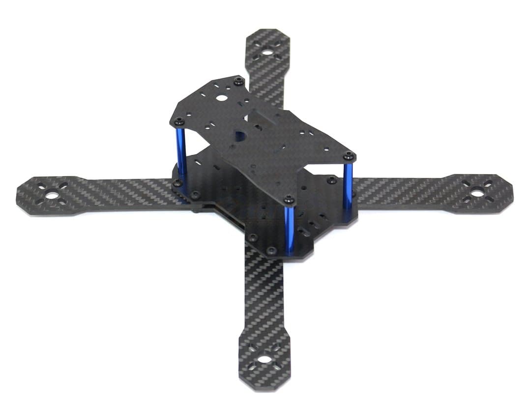 RMRC Valorem VRF 230 Carbon Fiber Frame - Modern Day ZMR Drone Frame - Extreme Durability - Easy to Build - Replaceable Arms Carbon Fiber