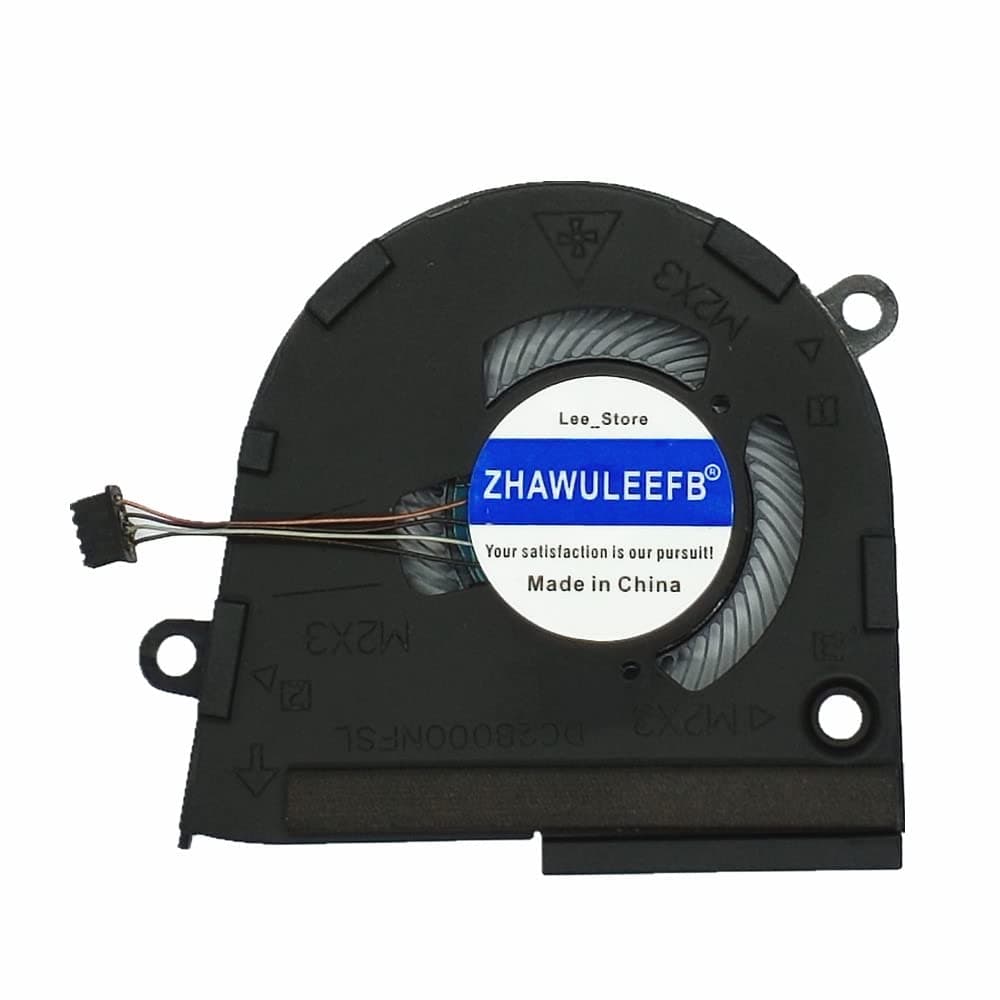 Replacement New Compatible CPU Cooling Fan for Dell Latitude 7400 EG50040S1-CF10-S9A DC28000NFSL DC5V 0.37A 0HCYN0 HCYN0 LATOP Fan