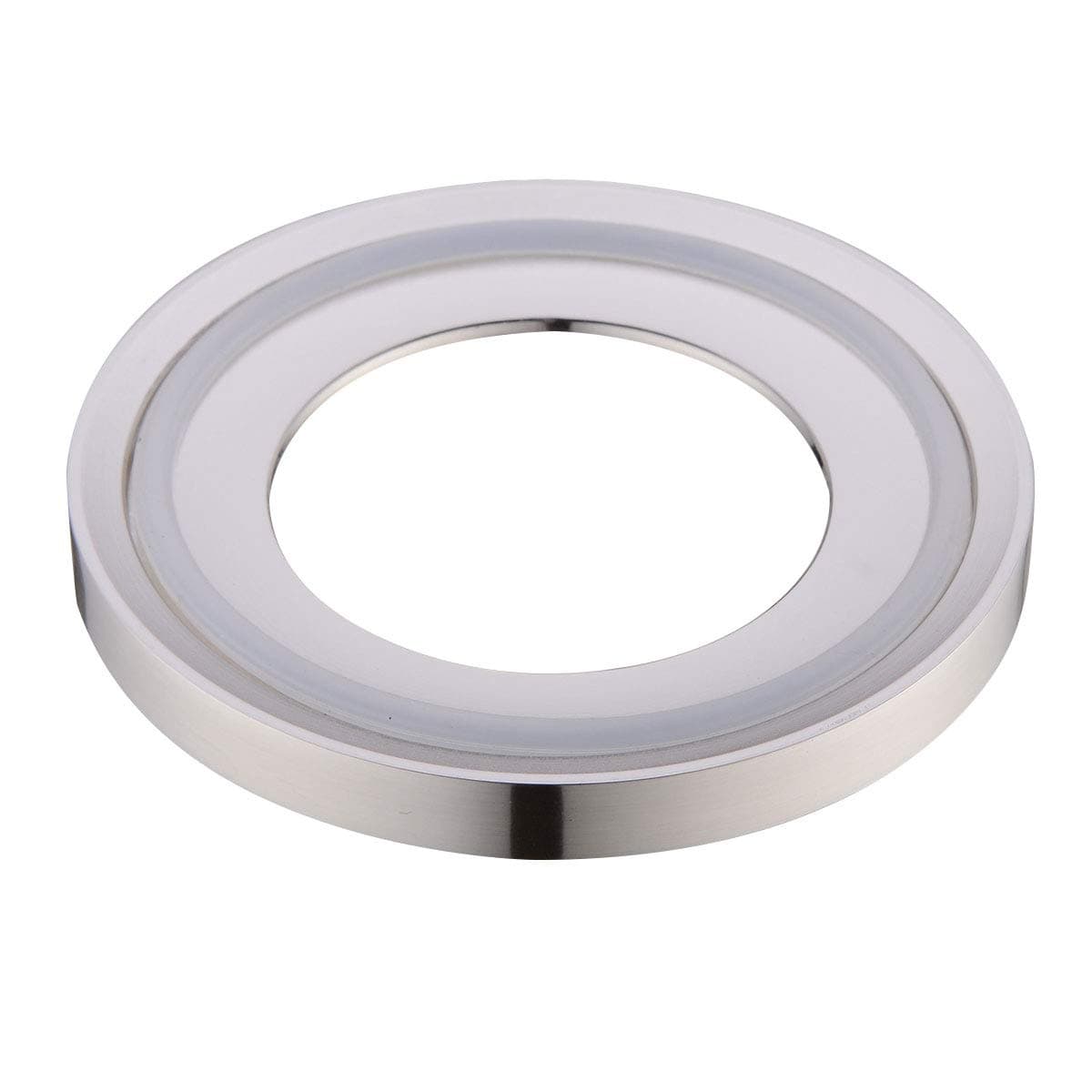 BESTILL Solid Brass Bathroom Vessel Sink Mounting Ring, Brushed Nickel, Polished Chrome, Brushed Gold, Champagne Bronze, Antique Copper, Matte Black, Oil Rubbed Bronze, BT01MBN