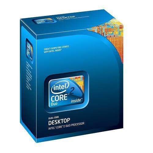 Core ™ 2 Duo Processor E7500, 2.93 GHz, 3 M Cache, 1066MHz FSB) Processor – 2.93GHz 3MO L2 CPU Box (2.93 GHz, 1066 MHz FSB); Intel Core 2 Duo 2.93 GHz LGA 775 Socket (T), PC, 45 nm, E7500)