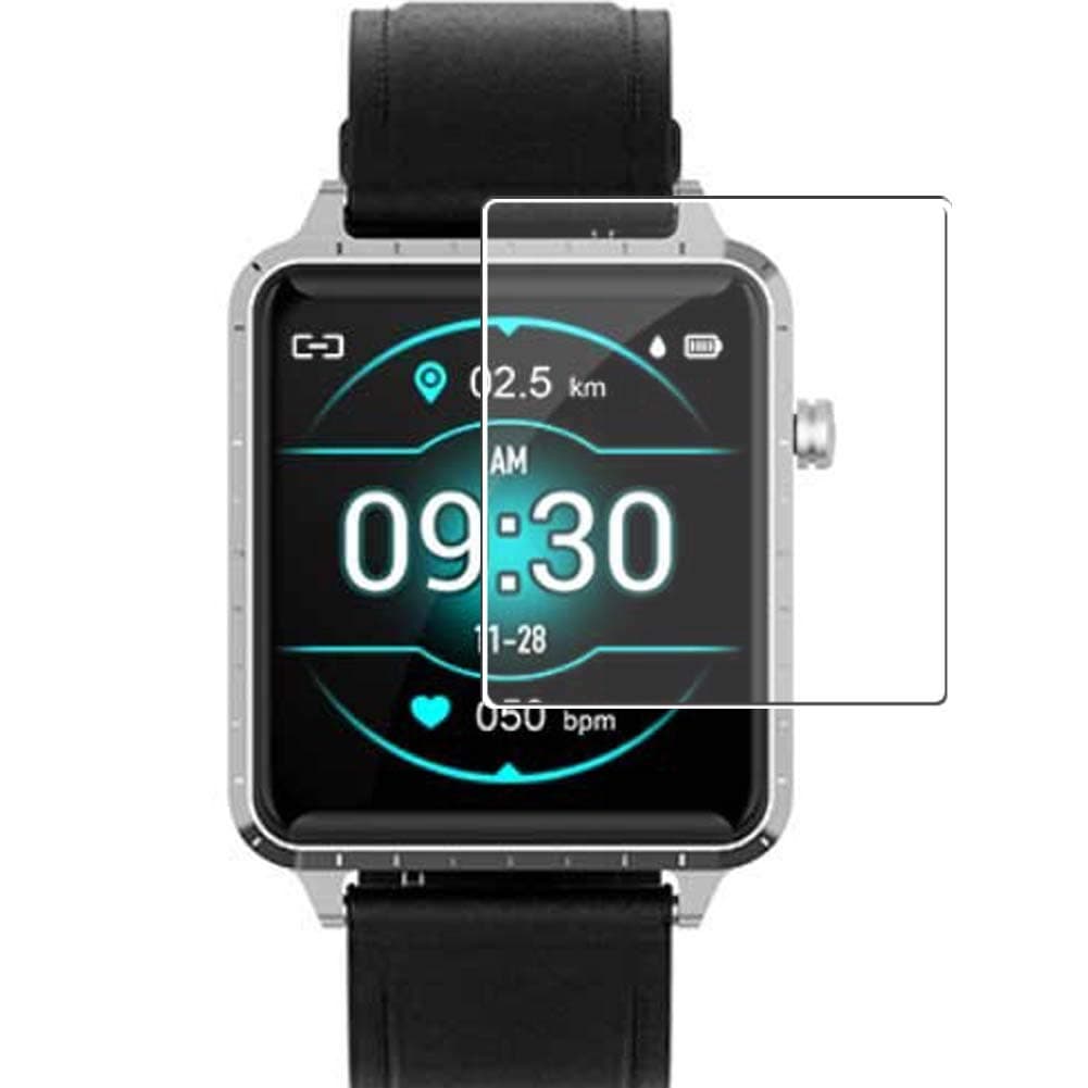 3 Pack Screen Protector Film, compatible with Makibes RC01 smart watch TPU Guard ( Not Tempered Glass Protectors ) (new version)