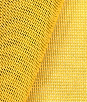 Phifertex Standard Solids - Lemon Yellow Fabric - by the Yard