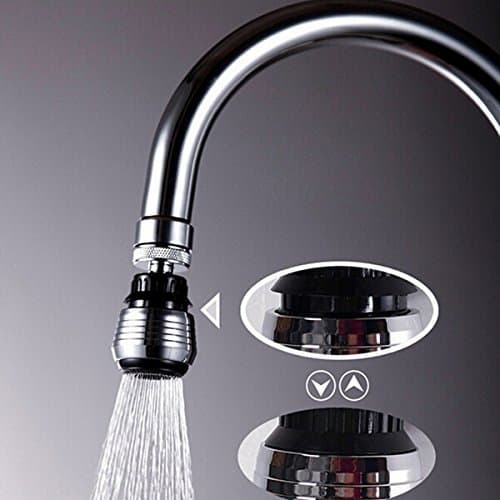 360 RotateTap Bubbler Filter Aerator Net Water Saving Device Nozzle Faucet Fitting