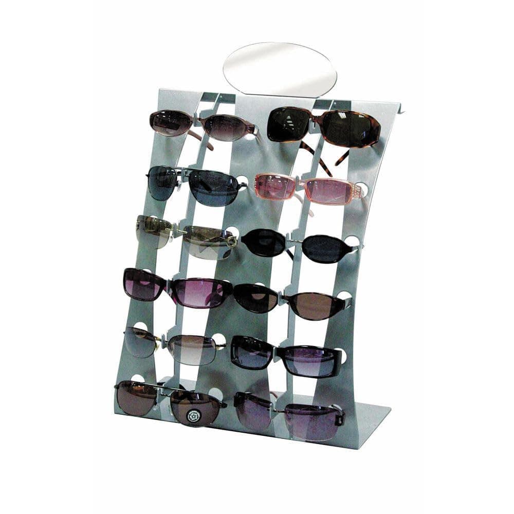 Silver Eyeglasses Display 13 x 6 x 18 , 80789