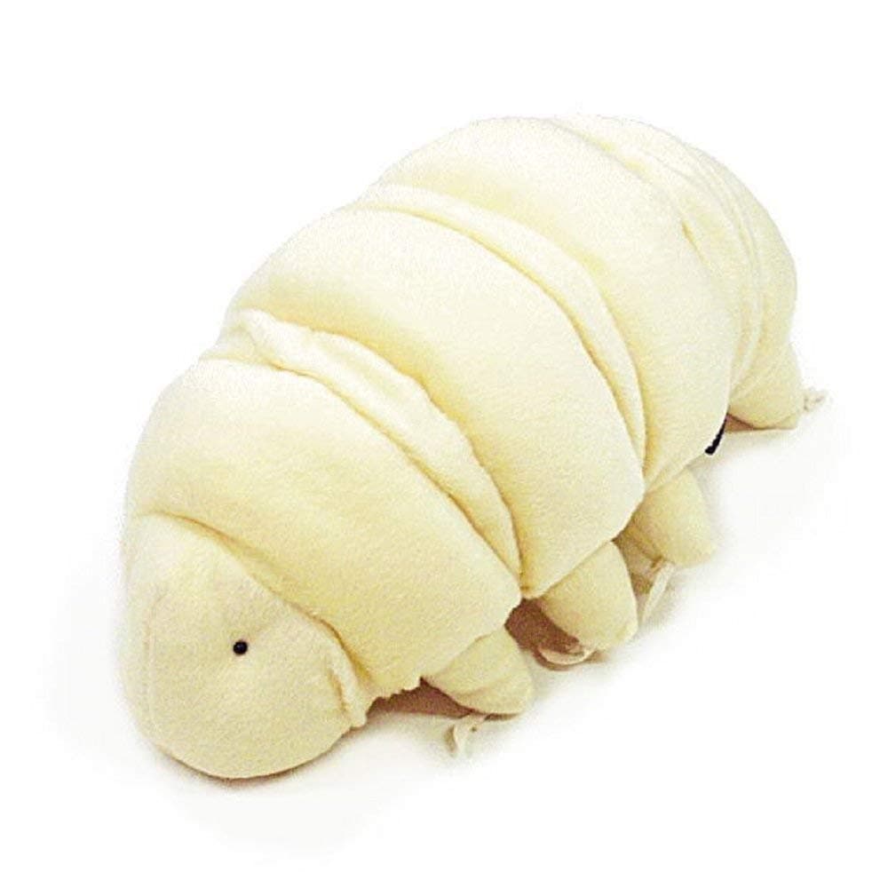 Sea Creature Tardigrade Water Bear Plush (L Size/ 30 cm/Hypsibius/White)