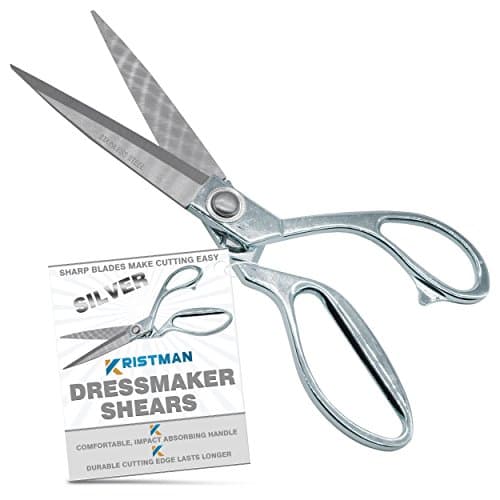 Dressmaker Shears Professional 9.5 Inch Scissors Cut with Ease Silver