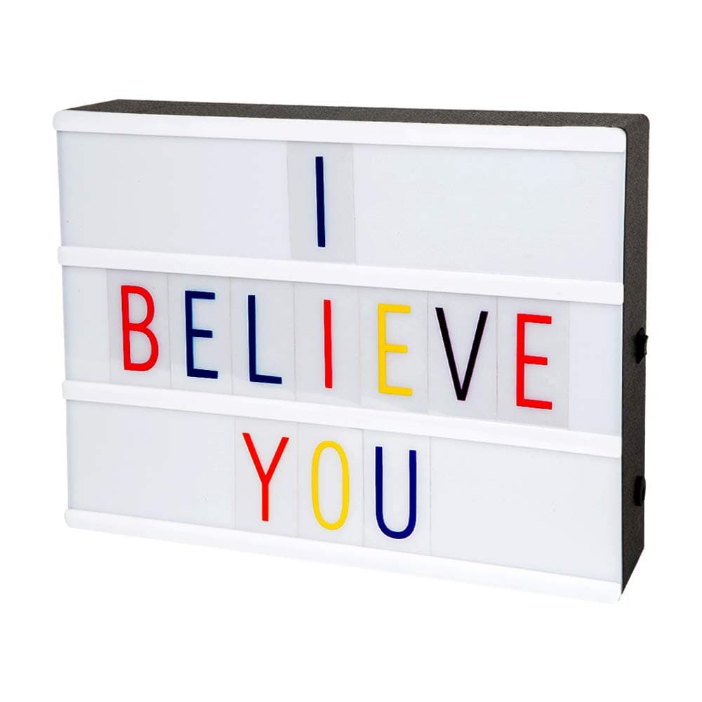 LitEnergy A4 Size Cinematic Light Up Box with LED Light (Colour Version)