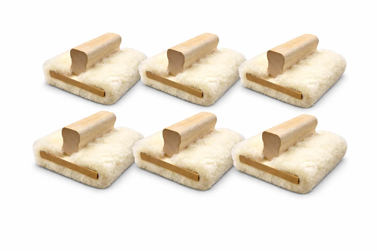 5" Genuine Lambskin Hand Stainer Block and Pad - Staining and Polyurethane - Hardwood Surfaces (6)