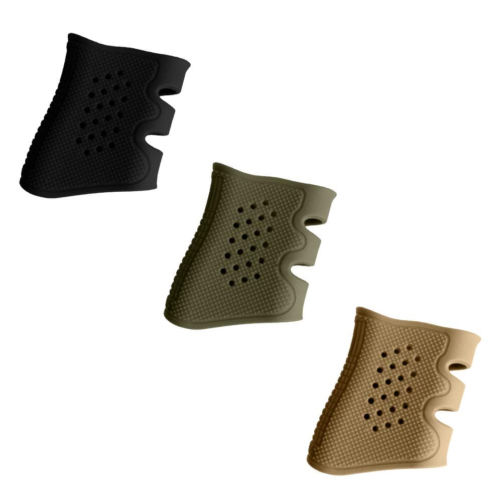 Glock Grip Sleeve ✮ Compatible with Glock ✮ The Ultimate Silicone Rubber Sleeve ✮ Fits Glock 17/19 / 20/21 / 22/23 / 31/32 / 37/38 ✮