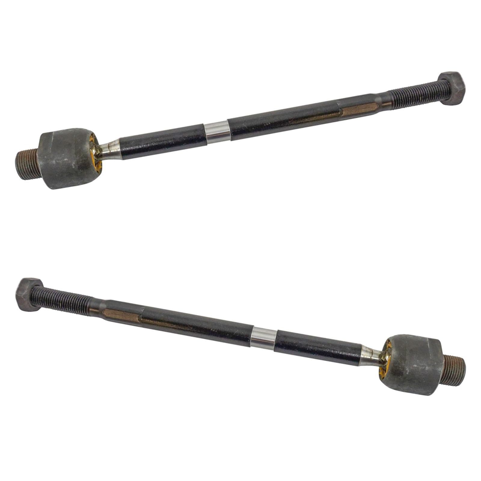 TRQ Front Steering Inner Tie Rod Rack End LH RH Pair 2pc Set Compatible with 07-12 Acura RDX