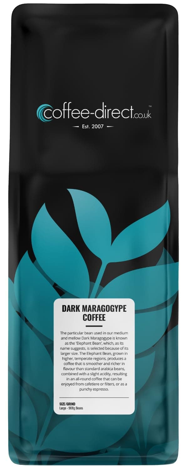 Coffee Direct Dark Maragogype Coffee Beans 908 g