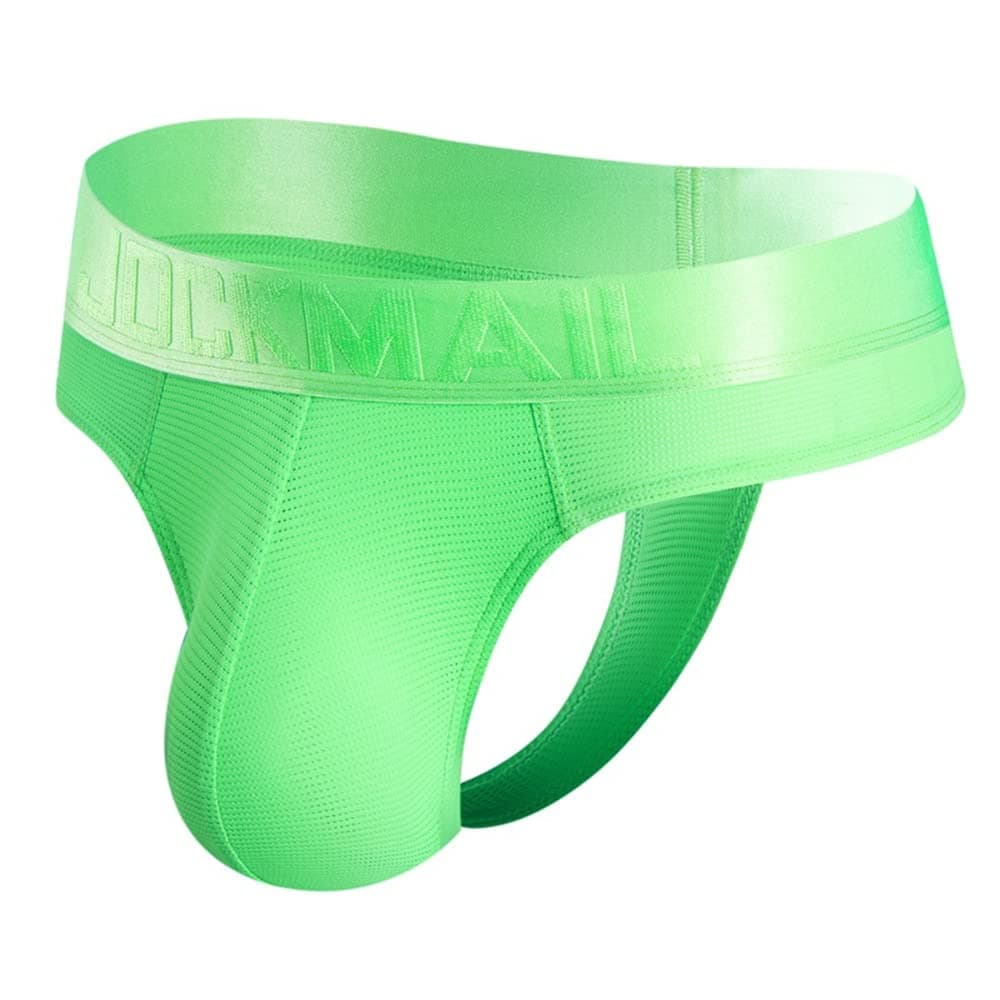 JOCKMAIL Jockstrap Athletic Supporters Bikini Underwear for Men Jock Strap Male Underwear for Gym Sport