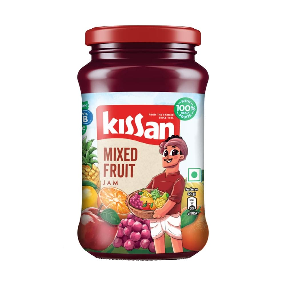 Mixed Fruit Jam, With Fruit Ingredients, 500 g