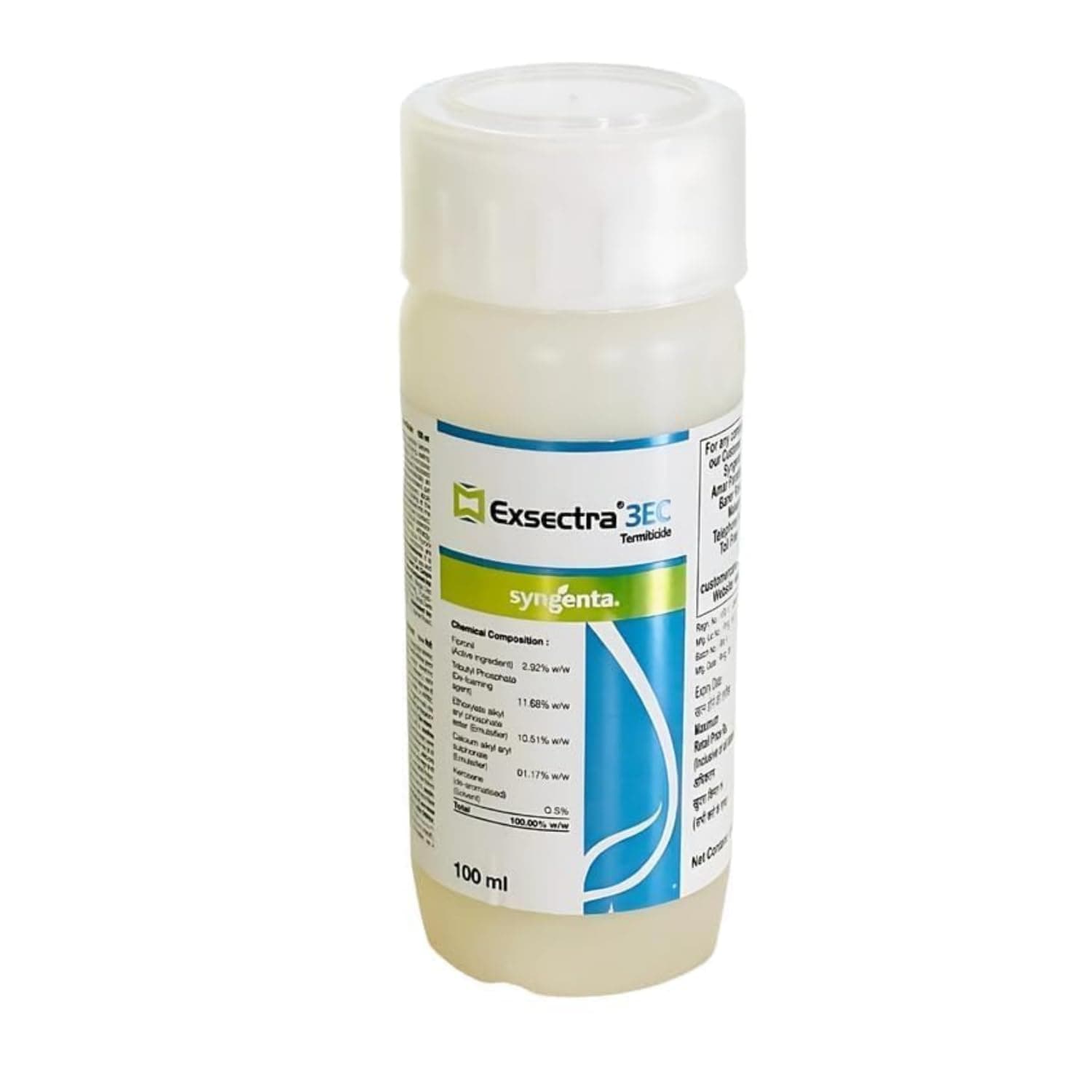 Exsectra Termite Killer- 100ml (Pack Of 1) | Advanced Termite Control for Wood, Walls & Foundations | Pre & Post Construction Use