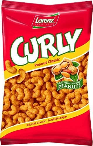 Lorenz Erdnuss Locken CURLY peanut curls 120g/4.32oz