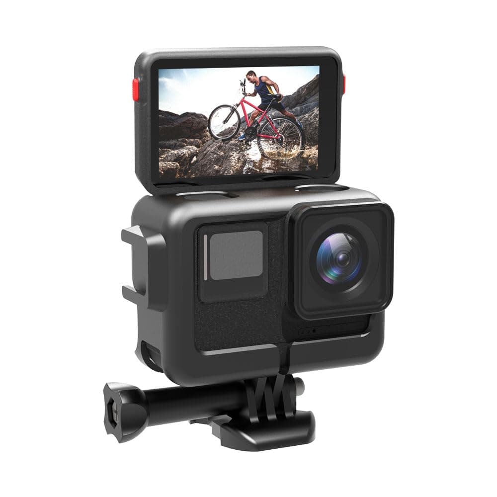 eWINNER Protective Frame Cage Compatible with insta360 Ace Sports Camera Protective Cage Anti-Fall Frame Case Protective Cover for Insta360 Ace expansion cold shoe fill light Mic