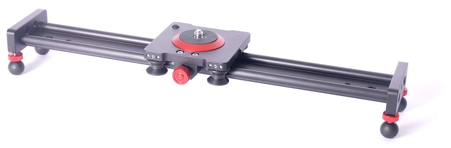 StudioFX15.7 inch / 40cm Camera Slider Dolly Track Video Stabilizer for Smartphone or DSLR Camera by Kaezi SLDM-A40