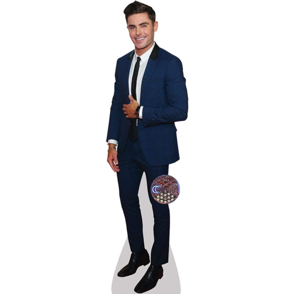 Zac Efron (Blue Suit) Life Size Cutout