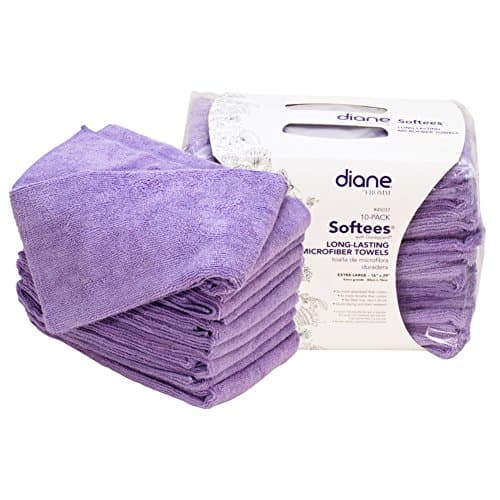30 LILAC Softees Salon Towels Absorbent Microfiber Cloth Stain Resistant Clean