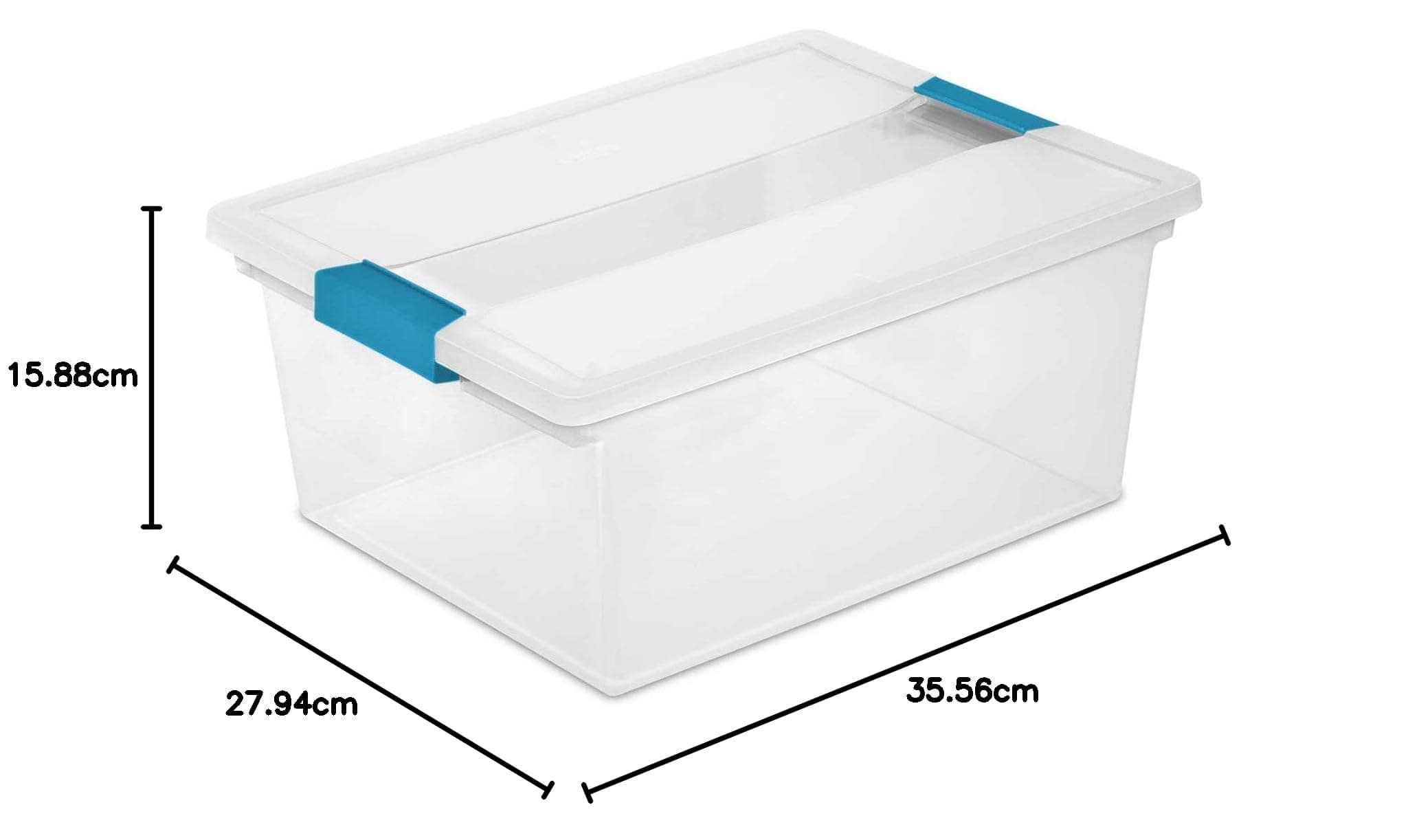 Sterilite CLIP BOX 14X11X6-1/4"