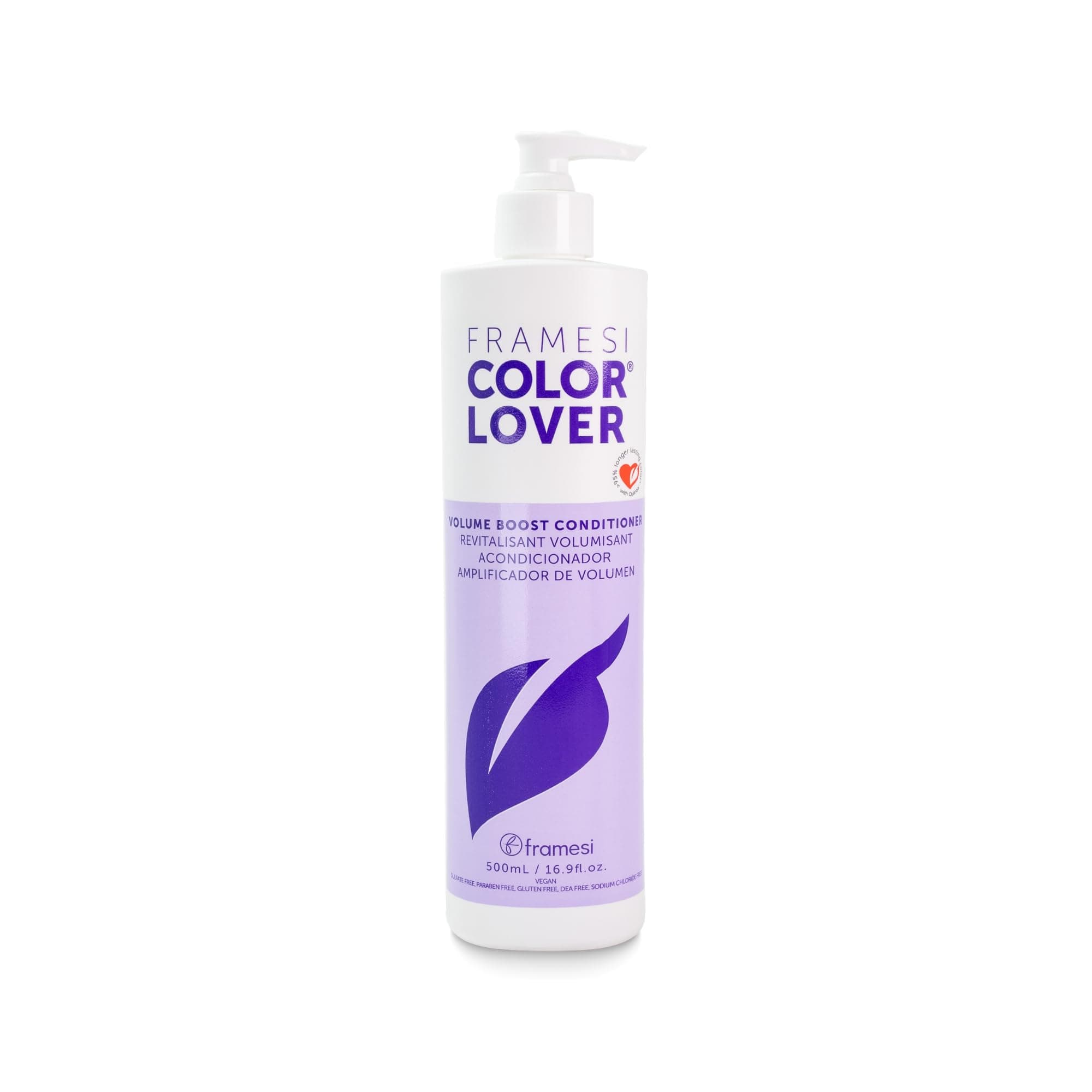 Color Lover Volume Boost Shampoo, Sulfate Free Shampoo with Quinoa and Aloe Vera, Color Treated Hair