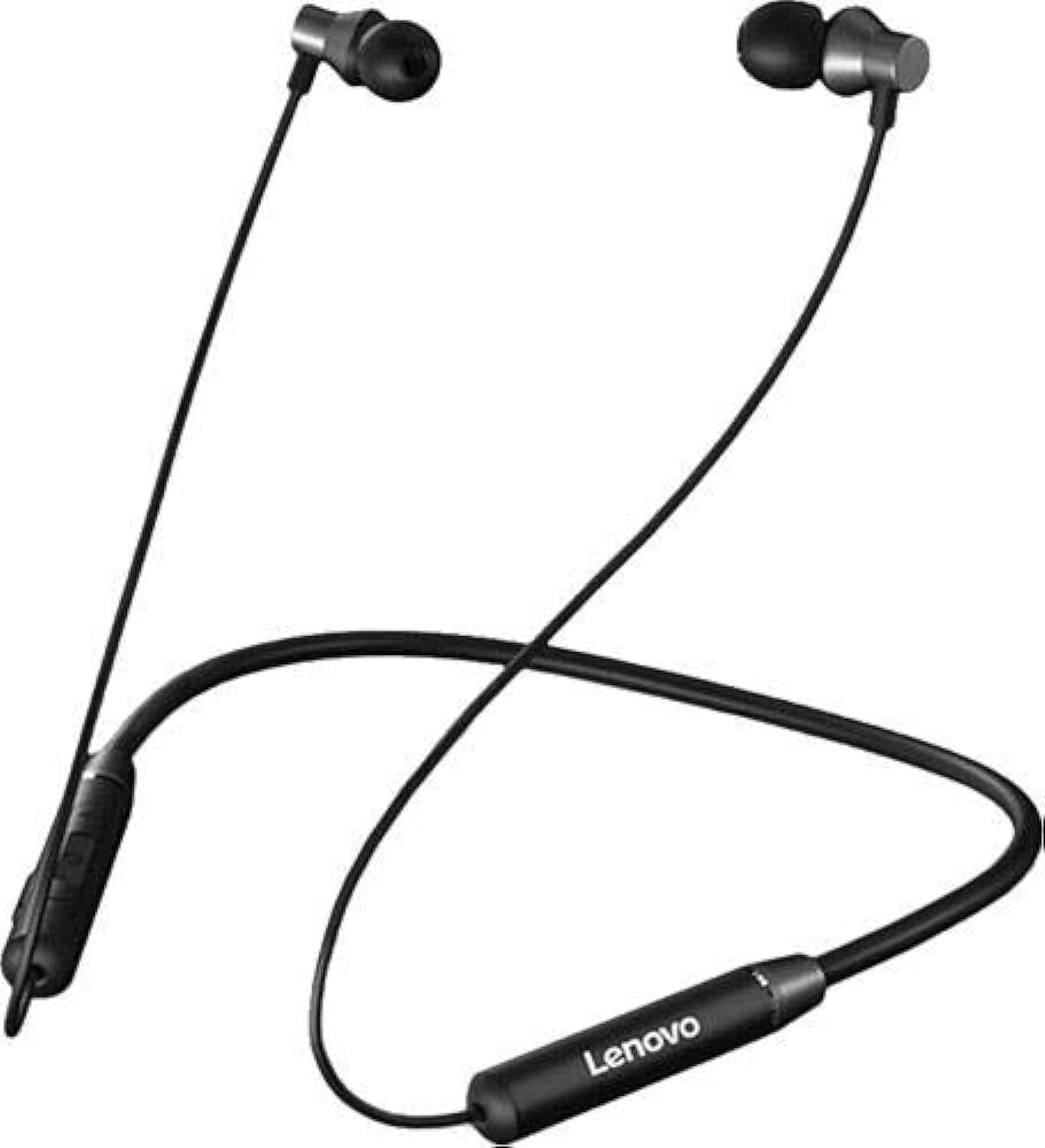 Lenovo HE05 Neckband Bluetooth Headset-Black