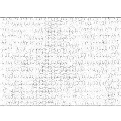 1000 Piece Puzzles for Adults 1000 Pieces Micro-Sized Puzzles Blank White Hell Pure Hell Jigsaw Puzzles