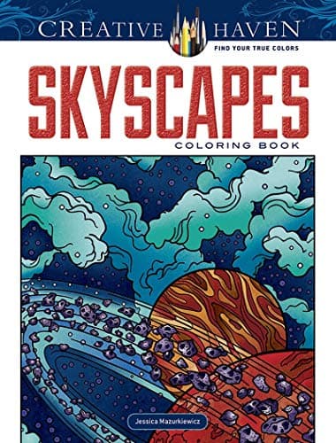 Creative Haven SkyScapes Coloring Book (Creative Haven Coloring Books)